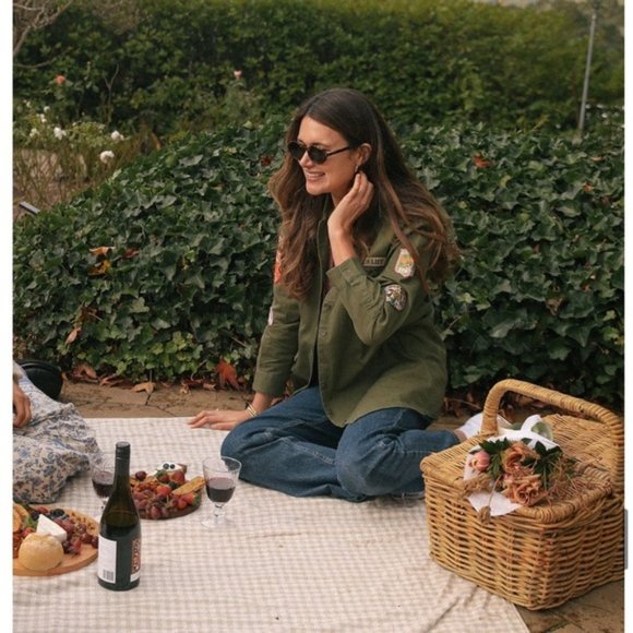 Spell Great Ocean Road Overshirt Khaki NWT S - Picture 7 of 14